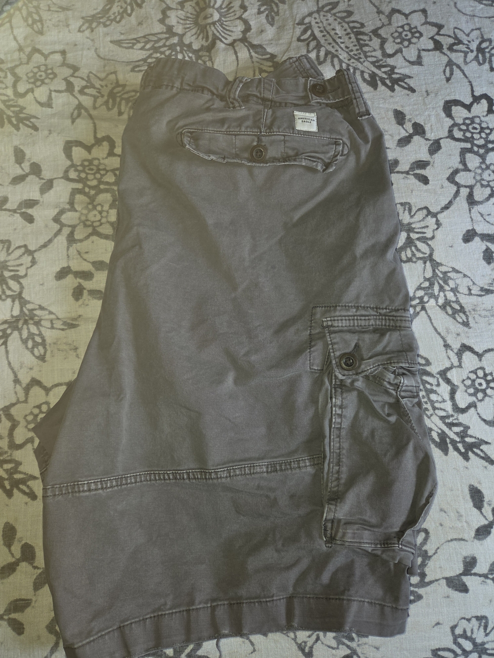 American Eagle Outfitters Charcoal Cargo Pants